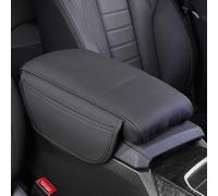 LHMM Coussin Console Centrale Voiture pour Bentley Arnage Continental GT Flying Spur Bentayga, Accoudoir Console Centrale Voiture Cuir PU Coussin Accoudoir Voiture,Black
