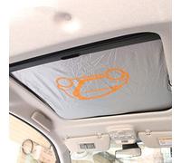 LHMM Pare-Soleil en Verre de Toit ouvrant de Voiture pour Smart Fortwo 451 2009 2010 2011 2012 2013 2014 Couverture de Pare-Brise de Voiture Accessoires de Couverture de Pare-Soleil UV