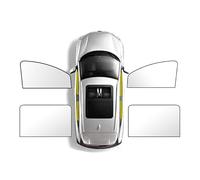 LHMM Voiture Vitres LatéRales Pare-Soleil, pour Peugeot 406 Break 8E1997-2011 Magnétique Avant ArrièRe Maille DéFendre UV Auto Accessoires de Protection Solaire,A 4 Pieces of Equipment
