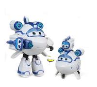 LHMYPP Astra Super Pets Combination D'attraction Magnétique Garçon Déformation Robot Super Ailes Nouveaux Jouets Fille Transformation Avion Jouets pour Enfants Créatif Cadeau
