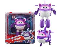 LHMYPP Crystal Version Hangar Transformation Avion Super Ailes Nouveaux Jouets L12CM Déformation Robot Garçon Véhicules Inertiels Créatif Jouets pour Enfants Cadeaux De Noël