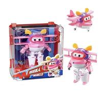 LHMYPP Ellie Garçon Véhicules Inertiels Créatif Jouets pour Enfants Version Hangar Transformation Avion Super Ailes Nouveaux Jouets L12CM Déformation Robot Cadeaux De Noël