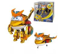 LHMYPP Golden Boy Guardian des Souhaits Super Ailes Nouveaux Jouets Déformation Robot Garçon Véhicules Inertiels Fille Transformation Avion Jouets pour Enfants Créatif Cadeau