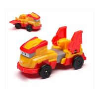 LHMYPP Golden Wheels Mini Véhicules Inertiels Voitures Déformées Garçon Déformation Robot Super Ailes Nouveaux Jouets Version Hangar Créatif Cadeau Transformation Jouets pour Enfants