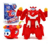 LHMYPP Jett Baby Super Transformation Mech Déformation Robot Super Ailes Nouveaux Jouets Fille Transformation Avion Jouets pour Enfants Créatif Cadeau