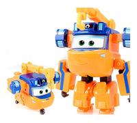 LHMYPP Marty Version Hangar Transformation Avion Super Ailes Nouveaux Jouets L12CM Déformation Robot Garçon Véhicules Inertiels Créatif Jouets pour Enfants Cadeaux De Noël