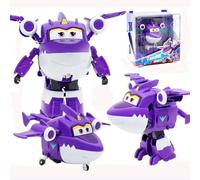 LHMYPP Sally L12CM Déformation Robot Super Ailes Nouveaux Jouets Version Hangar Jouets pour Enfants Garçon Véhicules Inertiels Fille Transformation Avion Créatif Cadeau