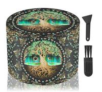 LHOEST Grand Grinder Metal 63 MM Effriteuse Grinder Arbre Broyeur grinder Crusher Moulin a Epices avec Grattoir et Brosse en Plastique 4 Couches Moulin à épices