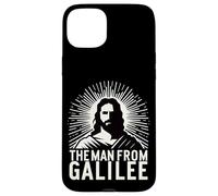 l'homme de Galilée : Design Spirituel emblématique de la Foi chrétienne Coque pour iPhone 15 Plus