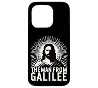 l'homme de Galilée : Design Spirituel emblématique de la Foi chrétienne Coque pour iPhone 15 Pro