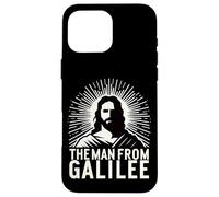 l'homme de Galilée : Design Spirituel emblématique de la Foi chrétienne Coque pour iPhone 16 Pro Max
