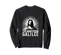 l'homme de Galilée : Design Spirituel emblématique de la Foi chrétienne Sweatshirt