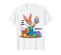l'homme derrière Eggcitement Une Grossesse drôle T-Shirt