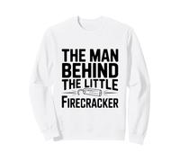 l'homme derrière Le Petit pétard pour Papas Sweatshirt