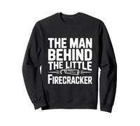 l'homme derrière Le Petit pétard pour Papas Sweatshirt