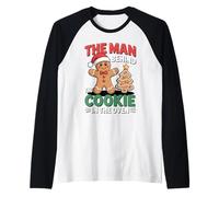 l'homme derrière Un Biscuit au Four, Noël, Grossesse, Futur Papa Manche Raglan
