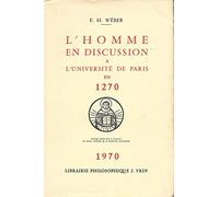 L'homme En Discussion À L'université De Paris En 1270
