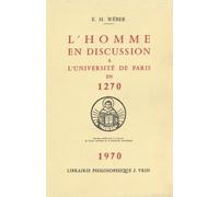 L'homme En Discussion À L'université De Paris En 1270
