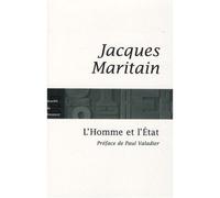 L'Homme et l'Etat - Jacques Maritain - Desclée De Brouwer - broché - Essai