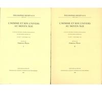 L'homme Et Son Univers Au Moyen Age - Actes Du Septième Congrès International De Philosophie Médiévale (30 Août - 4 Septembre 1982), 2 Volumes