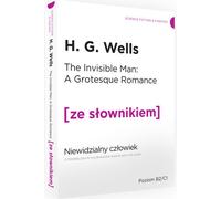 L'homme invisible avec un dictionnaire anglais-polonais pratique