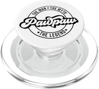 l'homme. Le Mythe. Pawpaw. La légende. Père Papa Dada PopSockets PopGrip pour MagSafe