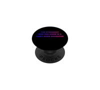 l'homme Le Plus Fort Que tu connaisses est Une Fille aînée PopSockets PopGrip Adhésif