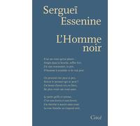 L'homme noir Poésie - Sergueï Essenine - Circe - broché - Poésie