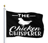 L'Homme Qui Murmurait À L'Oreille Des Poulets Bannière 90X150Cm Avec Œillets Suspendre Bannières Drapeaux Pour Fêtes Toutes Les Saisons Chambres