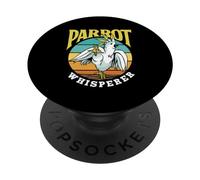 l'homme Qui Murmure À L'oreille des Perroquets Perroquet PopSockets PopGrip Adhésif