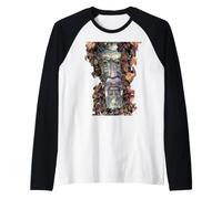 l'homme Vert aux Feuilles de Lierre automnales Manche Raglan