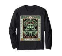 L'homme vert, l'esprit de la forêt, le gardien de la nature, l'art du tarot Manche Longue