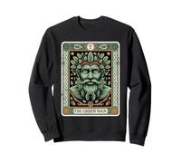 L'homme vert, l'esprit de la forêt, le gardien de la nature, l'art du tarot Sweatshirt