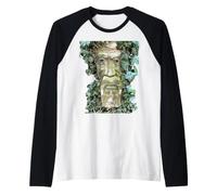 l'homme Vert païen Celtique avec Feuilles de Lierre Manche Raglan