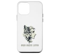 L'Homo Homini Lupus Man est un loup pour l'homme Coque pour iPhone 12 mini