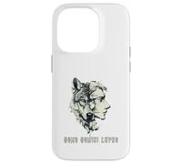 L'Homo Homini Lupus Man est un loup pour l'homme Coque pour iPhone 14 Pro