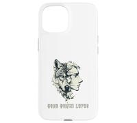 L'Homo Homini Lupus Man est un loup pour l'homme Coque pour iPhone 15