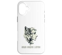 L'Homo Homini Lupus Man est un loup pour l'homme Coque pour iPhone 16 Plus