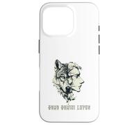 L'Homo Homini Lupus Man est un loup pour l'homme Coque pour iPhone 16 Pro