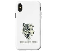 L'Homo Homini Lupus Man est un loup pour l'homme Coque pour iPhone X/XS