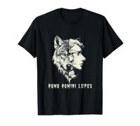 L'Homo Homini Lupus Man est un loup pour l'homme T-Shirt