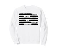 L'honnêteté est soumise à Une autorisation appropriée Contre Le Gouvernement Sweatshirt