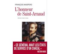 L'Honneur de Saint Arnaud - François Maspero - Seuil - broché - Biographie
