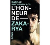 Isabelle Pandazopoulos – L'honneur de Zakarya – Roman adolescent – Broché