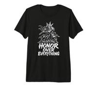 L'honneur Prime sur Tout, samouraï T-Shirt Haut de Gamme