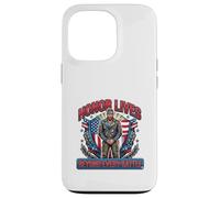 L'honneur VIT au-delà de Chaque Combat. Design dédié à Un Hommage Coque pour iPhone 13 Pro
