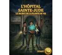 L'Hôpital Sainte-Jude (Gros Caractères - Arial 30): Le Secret de la Plante de Vie : RÉSOUS LES ÉNIGMES DE JADE Un roman d'aventure adapté aux enfants déficients visuels et dyslexiques