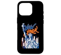L'horizon de Lady Liberty à New York, Un Tourisme coloré à New York Coque pour iPhone 16 Pro