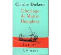 L'horloge de maitre humphrey Charles Dickens (Auteur)