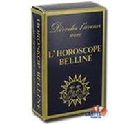 Grimaud - Jeu divinatoire Horoscope Belline - 53 cartes, illustrations vintage - Bleu